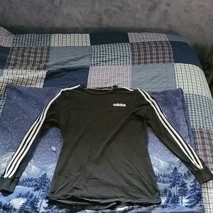 Adidas black long sleeve shirt